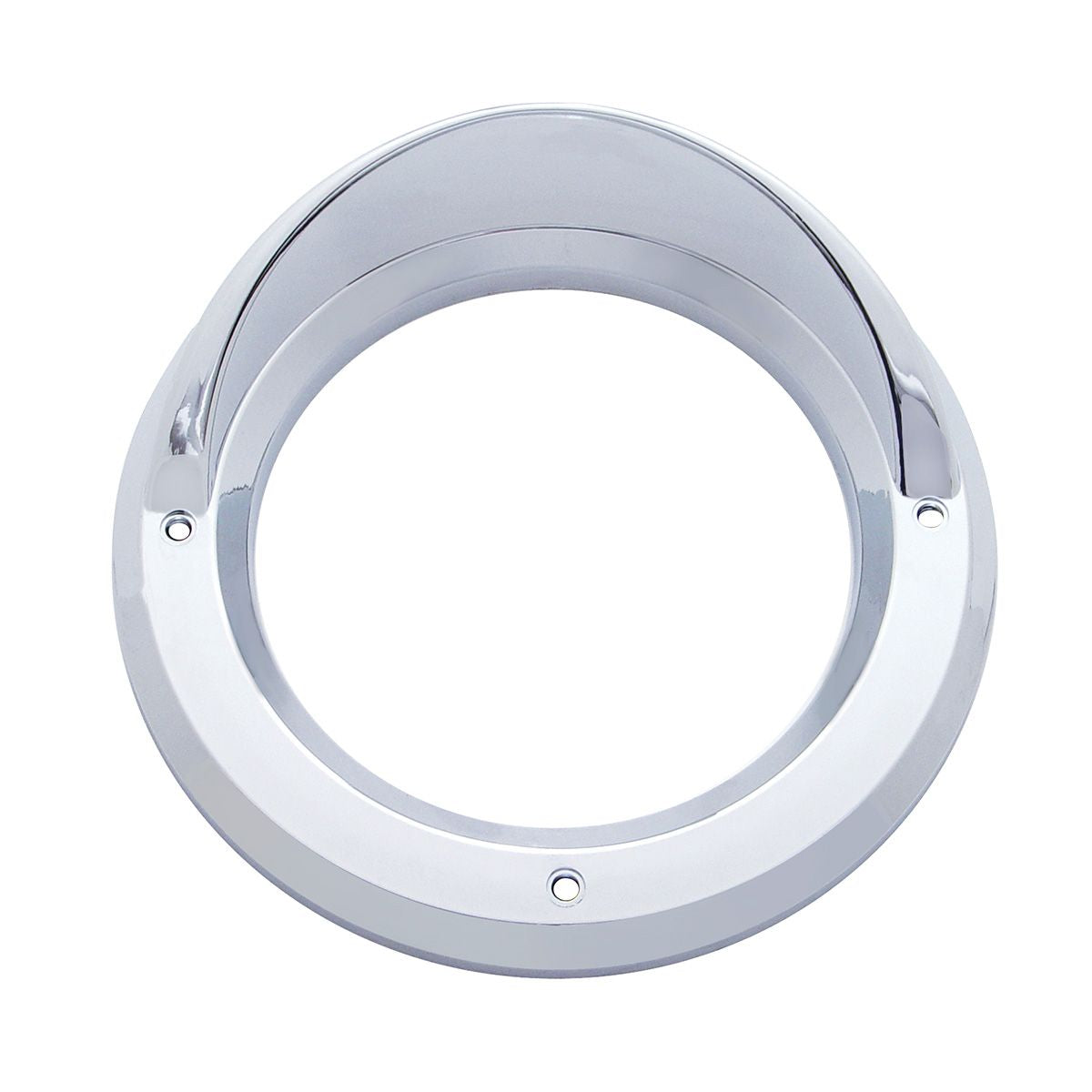 4" Chrome Bezel with Visor
