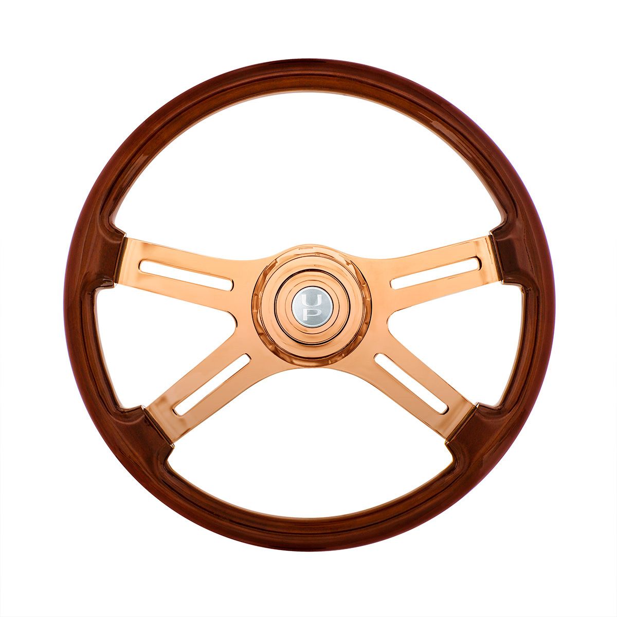 4 Spoke Rose Gold Steering Wheel