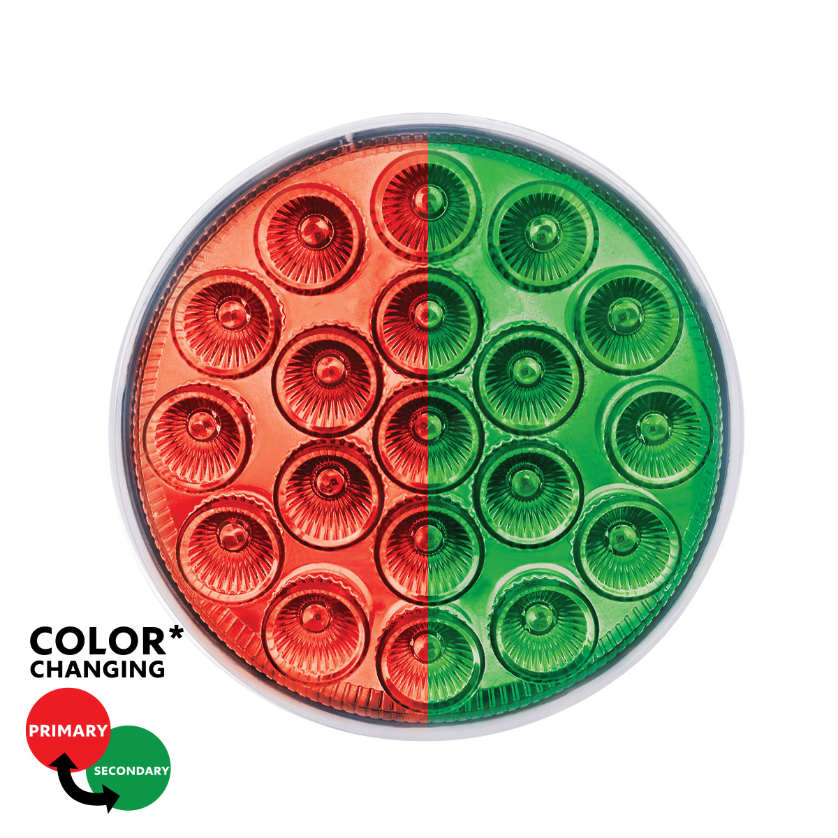 Double Fury 4" Round 19 LED Light