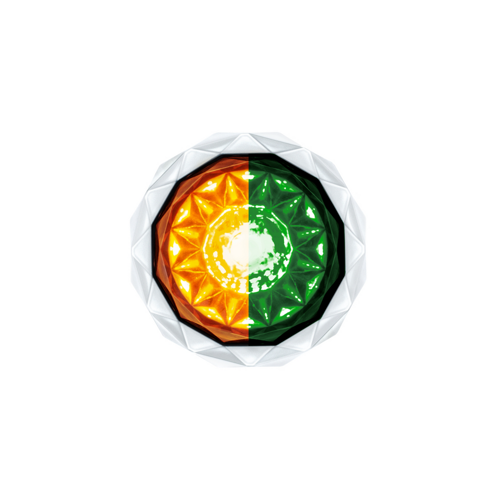 Double Fury Mini Crystal Watermelon LED Clearance/Marker Lights.