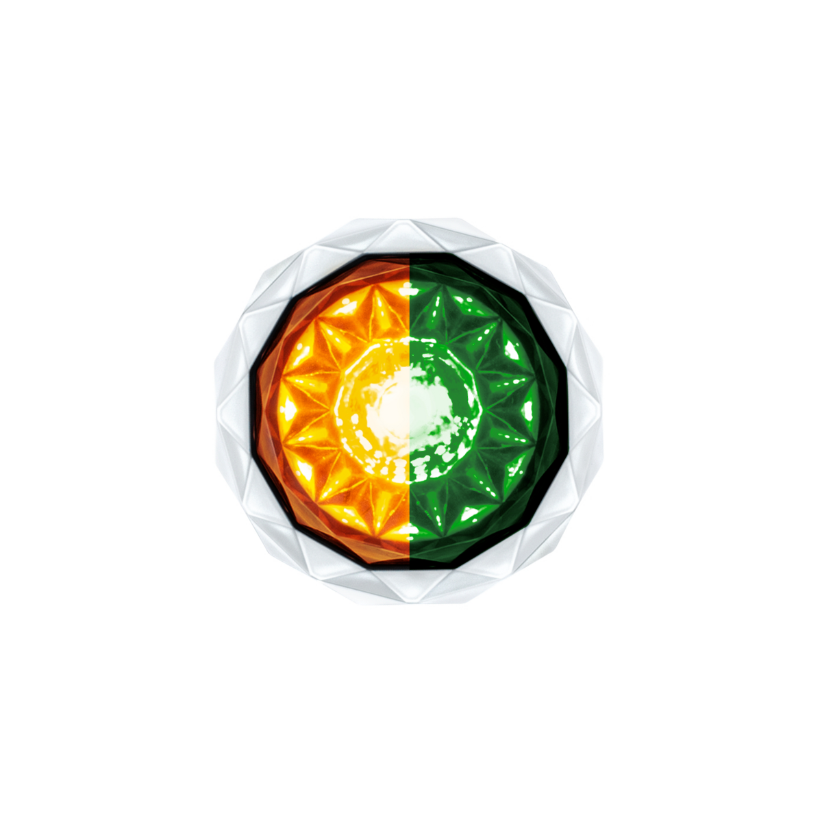 Double Fury Mini Crystal Watermelon LED Clearance/Marker Lights.