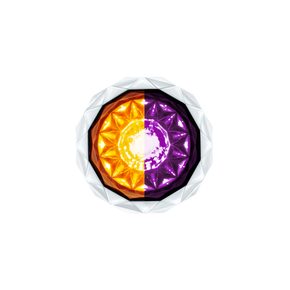 Double Fury Mini Crystal Watermelon LED Clearance/Marker Lights.