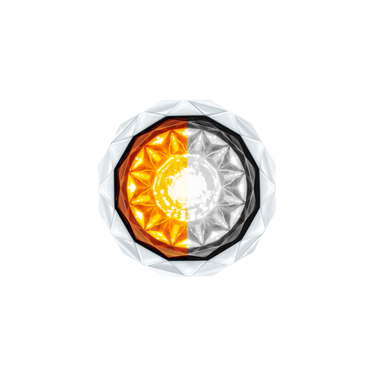 Double Fury Mini Crystal Watermelon LED Clearance/Marker Lights.