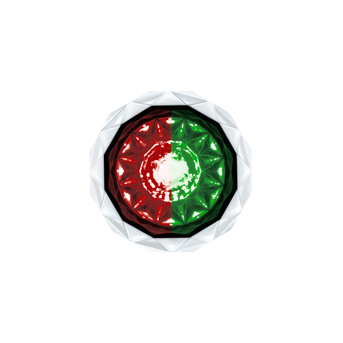 Double Fury Mini Crystal Watermelon LED Clearance/Marker Lights.