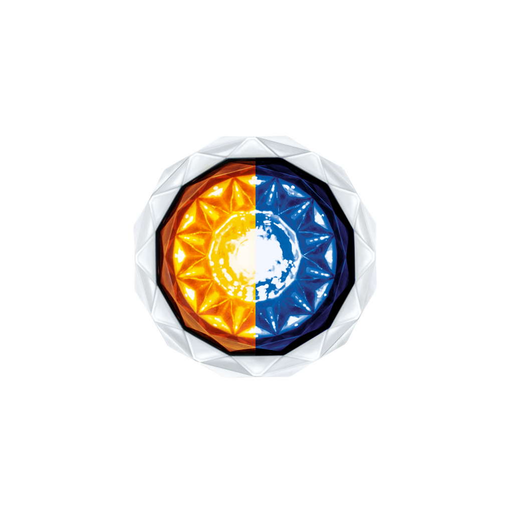 Double Fury Mini Crystal Watermelon LED Clearance/Marker Lights.