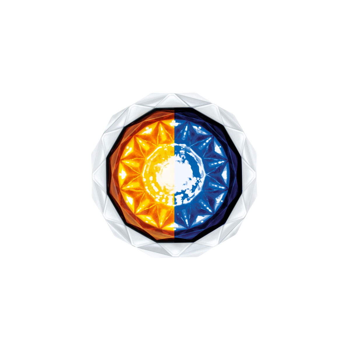 Double Fury Mini Crystal Watermelon LED Clearance/Marker Lights.