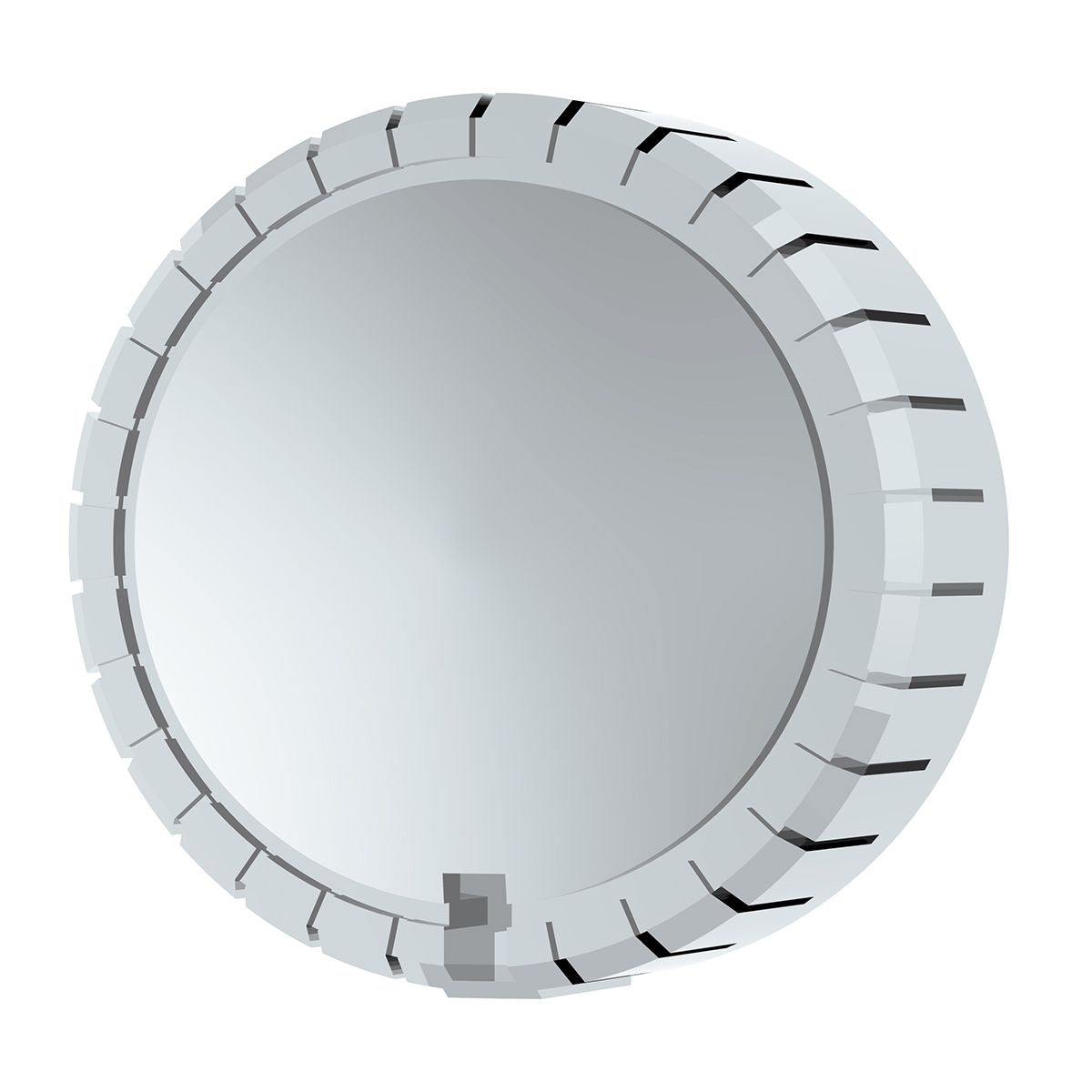 Chrome A/C Knob for Kenworth T610