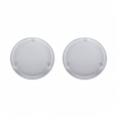 Chrome Speaker Cover Round
